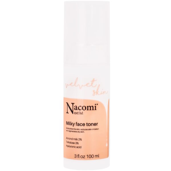 Nacomi Next Level Milky Face Toner – nawilżający tonik do twarzy, regeneruje 100ml