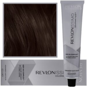 Revlon Revlonissimo Colorsmetique - kremowa farba do włosów, 60ml 3 | Ciemny Brąz
