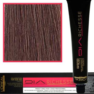 Loreal Dia Richesse farba do włosów 50ml 5.12 Jasny Brąz Popielato-Opalizujący