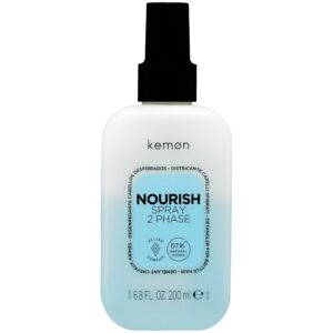 Kemon Nourish 2 Phase Detangler - dwufazowy spray do włosów zniszczonych, 200ml
