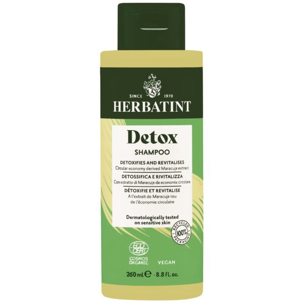Herbatint Purifying Detox Shampoo - oczyszczający szampon do włosów, 260ml