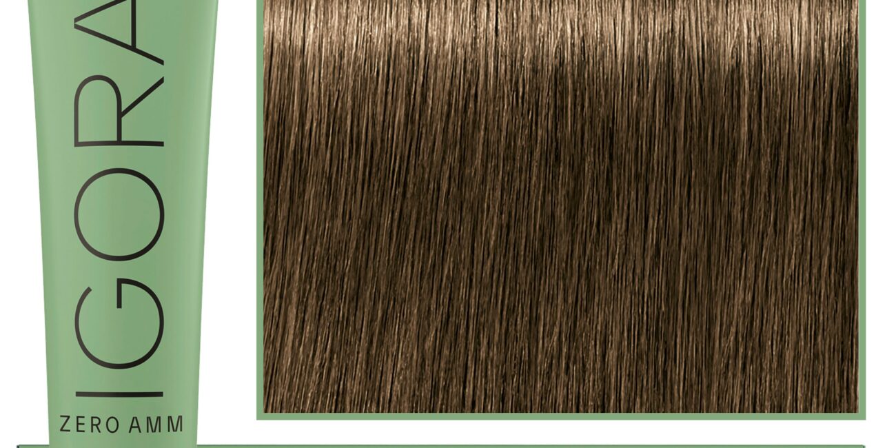Schwarzkopf Professional Igora Zero Amm - profesjonalna farba do włosów bez amoniaku, 60ml 5-0  |  Jasny Brąz Naturalny