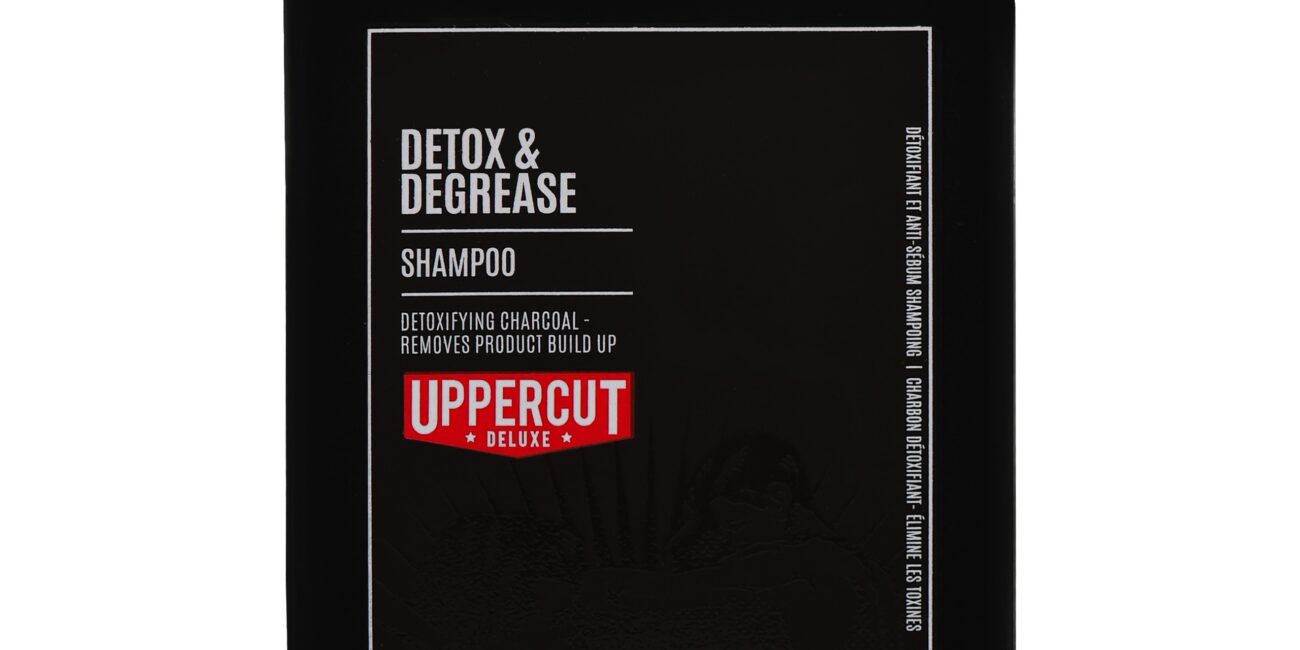 Uppercut Deluxe Detox&Degrease Shampoo – oczyszczający szampon do włosów, 240ml