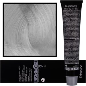 Echosline Karbon Vegan wegańska farba do włosów z węglem aktywnym, 100ml Ash Toner | Toner Popielaty