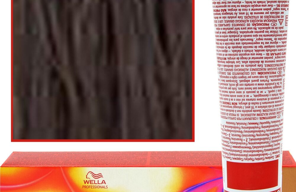 WELLA COLOR TOUCH profesjonalna farba do włosów 60 ml 4/71 Brązowo-Popielaty Średni Brąz