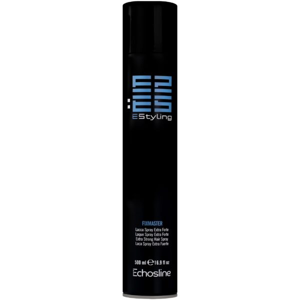 Echosline EStyling Fixmaster Spray – bardzo mocny lakier do włosów, 500ml