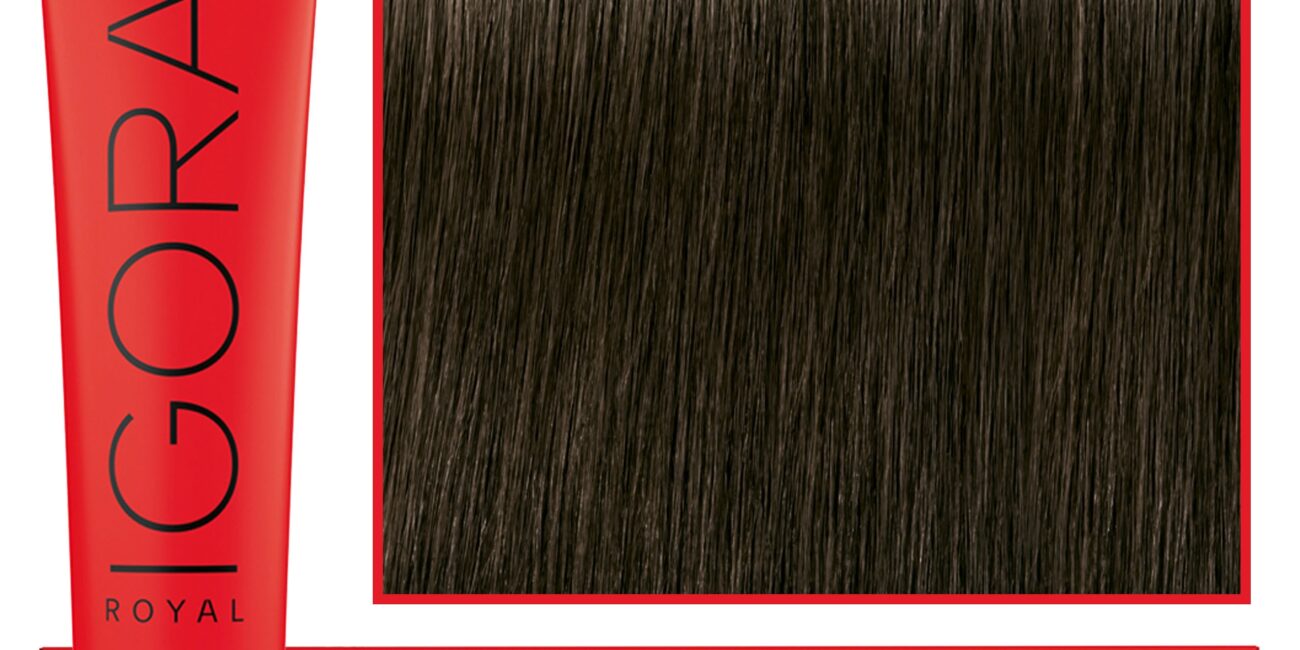 Schwarzkopf Professional Igora Royal - trwała farba do włosów o innowacyjnej formule, 60ml 5-1 | Jasny Brąz Cendre