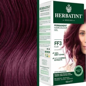 Herbatint trwała farba do włosów z ekstraktami ziołowymi 150ml FF3 Śliwkowy