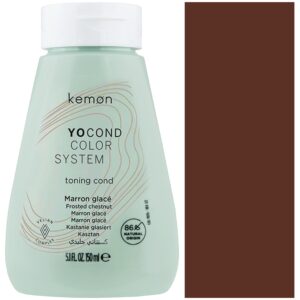 Kemon Yo Cond Color, koloryzująca odżywka do włosów, 150ml Marron Glace | Kasztan