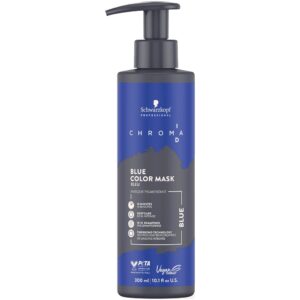 Schwarzkopf Chroma ID Color Mask - maska koloryzująca do włosów, 300ml Blue | Niebieski