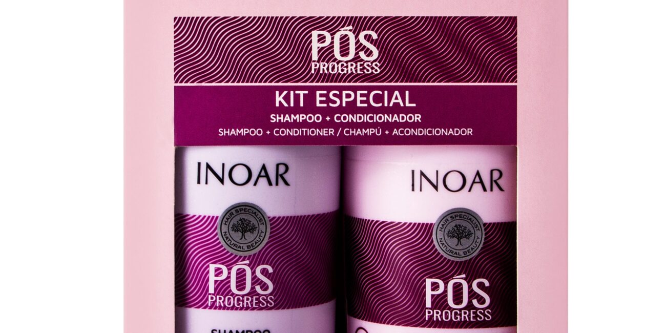 INOAR POS Progress szampon + odżywka po keratynowym prostowaniu 2x250ml