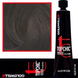 Goldwell Topchic - profesjonalna farba do włosów, 60ml 5-N Jasny Naturalny Brąz