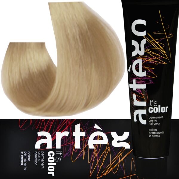 ARTEGO IT'S COLOR - farba w kremie 150ml, cała paleta kolorów 10S | Platynowy Piaskowy Blond