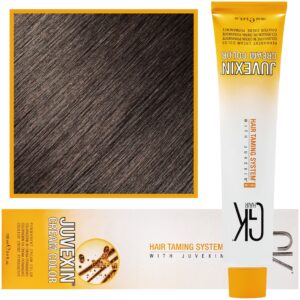 GK Hair Juvexin - farba do koloryzacji włosów z keratyną, 100ml 6,0 | Intensywny Ciemny Blond