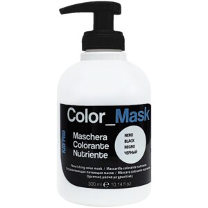 KayPro Color Mask - koloryzująca do włosów matowych i pozbawionym życia, 300ml Black | Czerń