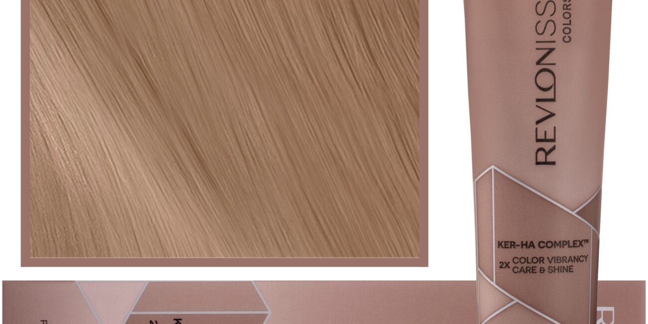 Revlon Revlonissimo Colorsmetique High Coverage - profesjonalna farba do siwych włosów, 60ml HC 8,42 | Ciemny Miedziany Jasny Blond