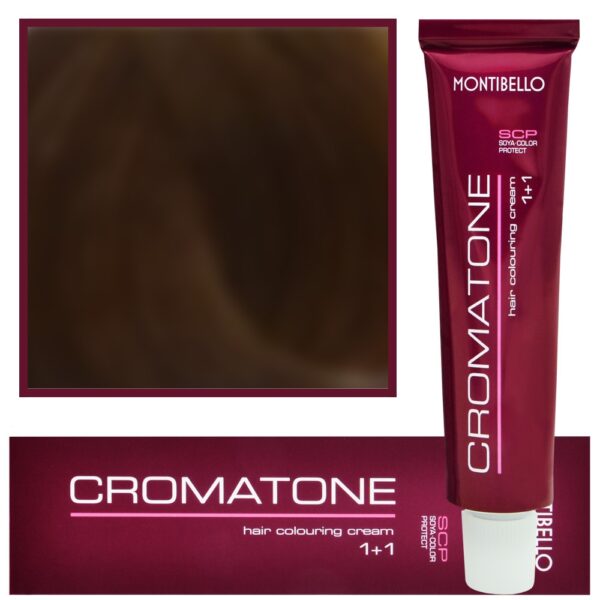 Montibello Cromatone farba profesjonalna trwała koloryzacja, 60ml 5,3 | Złoty Jasny Brąz