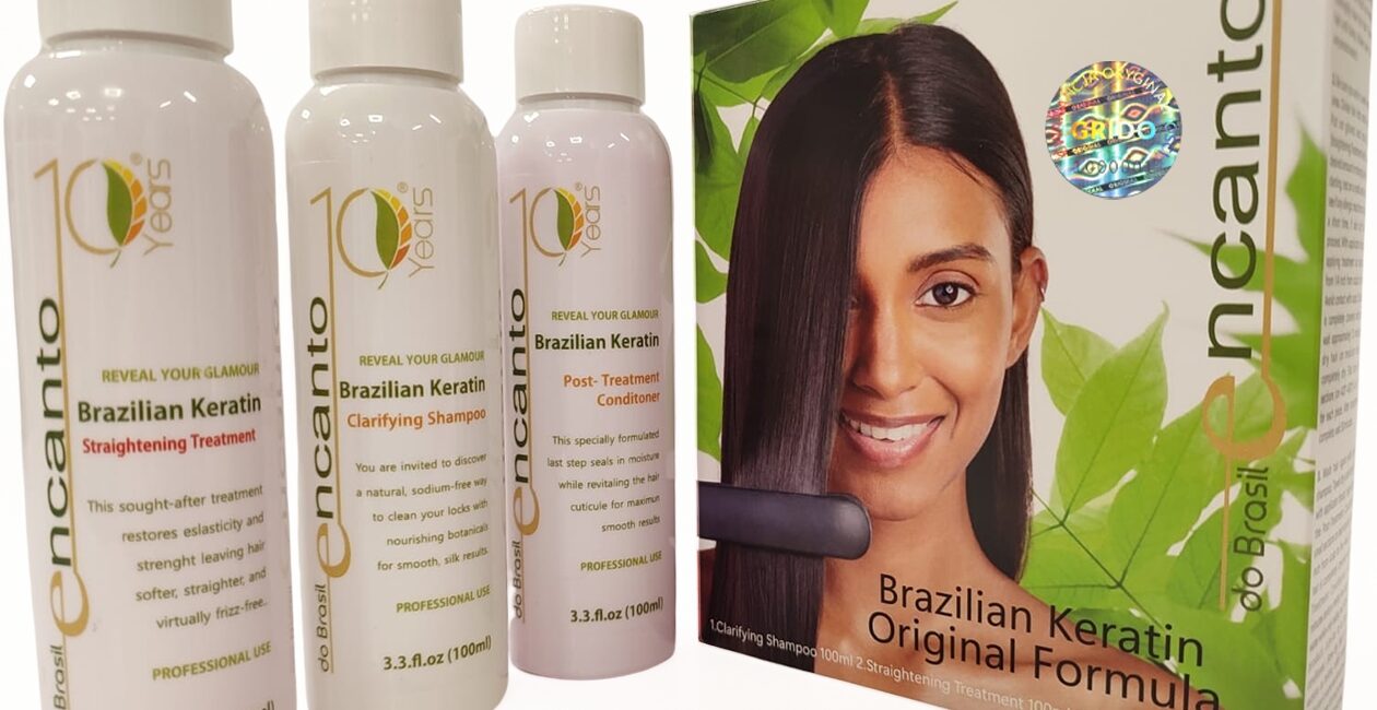 Encanto do Brasil 3x100ml Kit Limited Edition - zestaw do prostowania keratyną