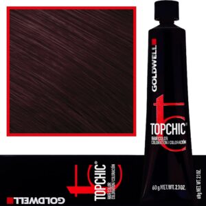 Goldwell Topchic - profesjonalna farba do włosów, 60ml 5-VV MAX Bardzo Fioletowy