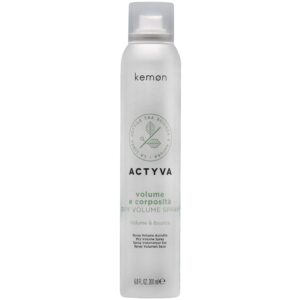 Kemon Actyva Volume&Bounce Dry - suchy spray zwiększający objętość włosów, 200ml