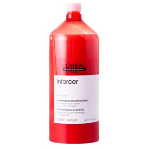 Loreal Inforcer Shampoo - szampon regenerująco-nawilżający do włosów łamliwych, 1500 ml