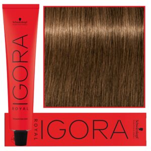 Schwarzkopf Professional Igora Royal - trwała farba do włosów o innowacyjnej formule, 60ml 6-5 | Ciemny Blond Złoty