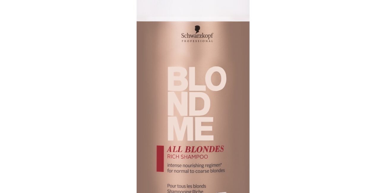 Schwarzkopf BlondMe All Blondes Rich Shampoo - głęboko odżywczy szampon do włosów blond 1000ml