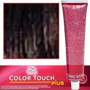 WELLA COLOR TOUCH profesjonalna farba do włosów 60 ml 55/07 Intensywny Jasny Brąz Delikatnie Mahoniowy (Mokka)