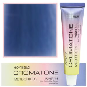 Montibello Cromatone Meteorites - farby i tonery do włosów blond, 60ml Denim Sapphire | Dżinsowy Szafir