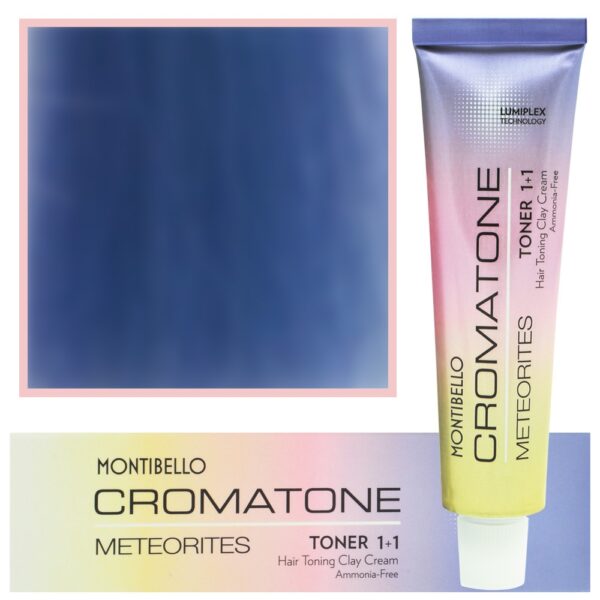 Montibello Cromatone Meteorites - farby i tonery do włosów blond, 60ml Denim Sapphire | Dżinsowy Szafir