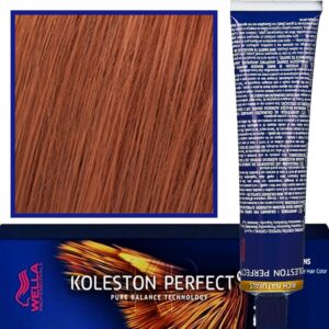 Wella Koleston Perfect Me profesjonalna farba do koloryzacji włosów 60ml 8/74 Brązowo Czerwony Jasny Blond