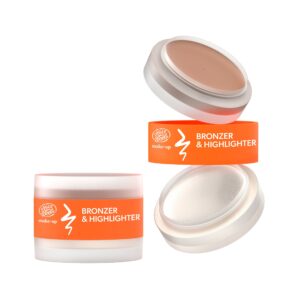 FaceBoom Duo bronzer & highlighter, 01 Cool