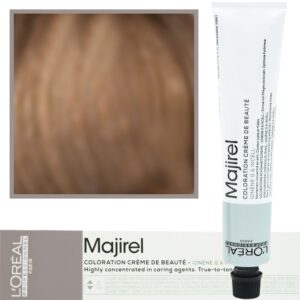 Loreal Majirel - profesjonalna farba do włosów, paleta kolorów, 50ml 7.13 Blond Popielato-Złocisty