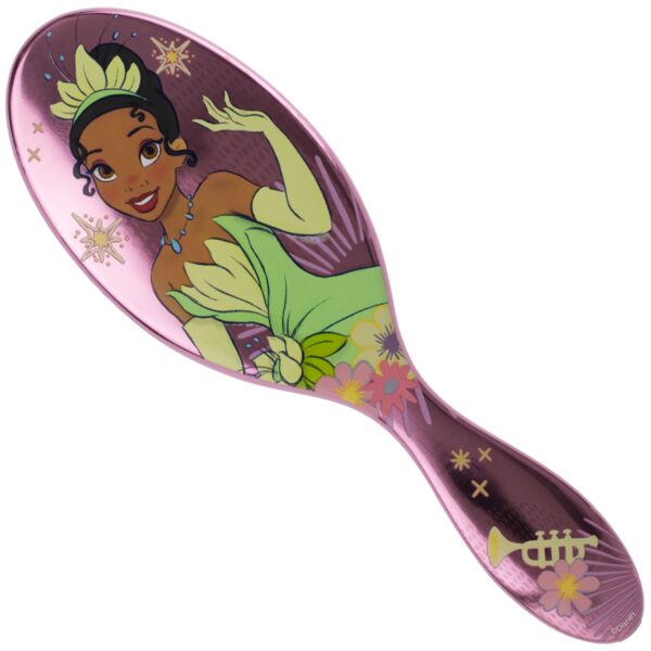 Wet Brush Original Detangler Disney Princess - szczotka do włosów z księżniczkami Tiana | Fioletowy