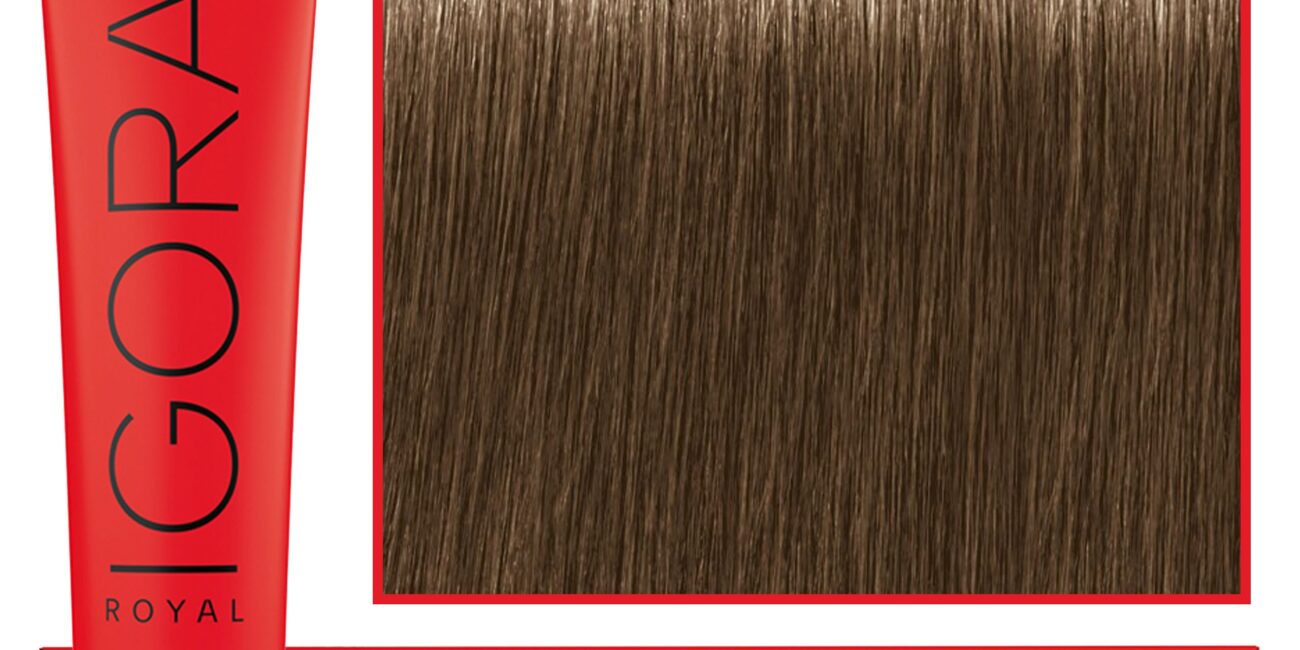 Schwarzkopf Professional Igora Royal - trwała farba do włosów o innowacyjnej formule, 60ml 7-42 | Średni Blond Beżowo Popielaty