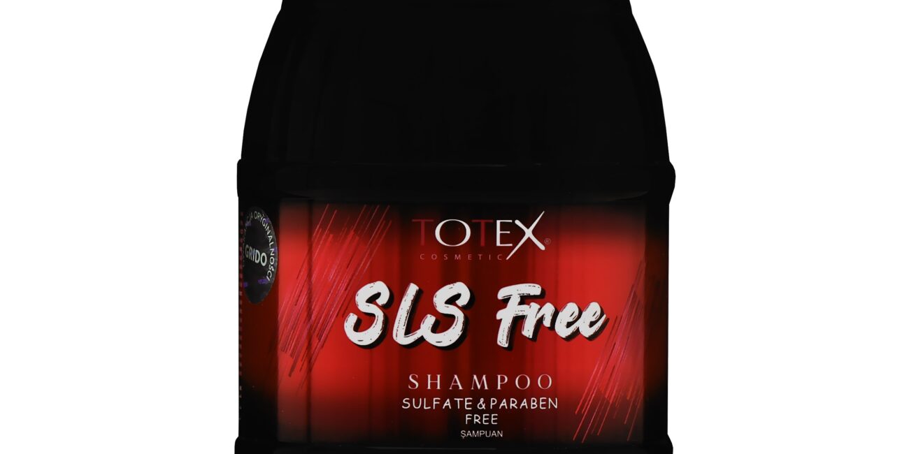 Totex SLS Free Shampoo – łagodny szampon do włosów suchych, zniszczonych i farbowanych, 750 ml
