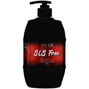 Totex SLS Free Shampoo – łagodny szampon do włosów suchych, zniszczonych i farbowanych, 750 ml