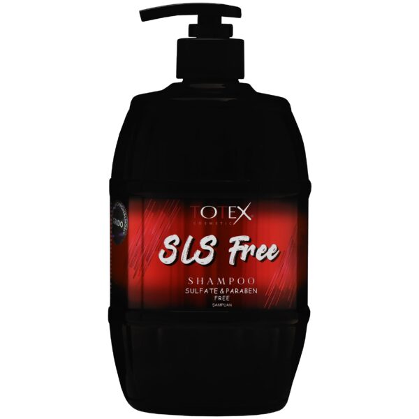 Totex SLS Free Shampoo – łagodny szampon do włosów suchych, zniszczonych i farbowanych, 750 ml