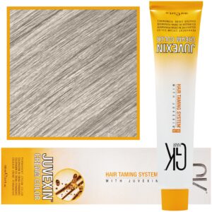 GK Hair Juvexin - farba do koloryzacji włosów z keratyną, 100ml 901 | Ash Superlightener