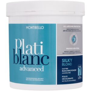 Montibello Platiblanc Advanced Silky Blond Level 7 - rozjaśniacz w proszku bez amoniaku, 500g
