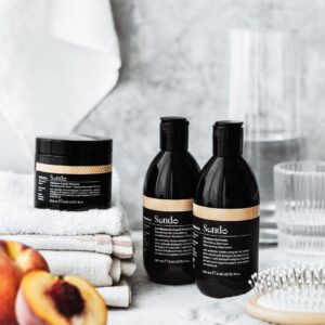 Zestaw do pielęgnacji suchych włosów: szampon, 250 ml + odżywka, 250 ml + maska, 200 ml Sendo