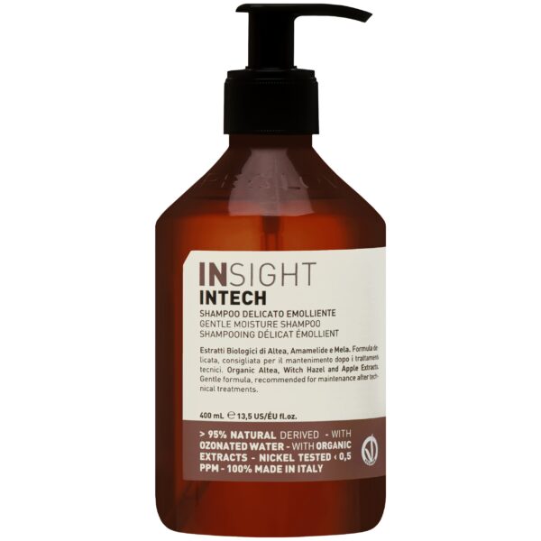 Insight Intech Gentle Moisture Shampoo - szampon po zabiegach technicznych, 400ml