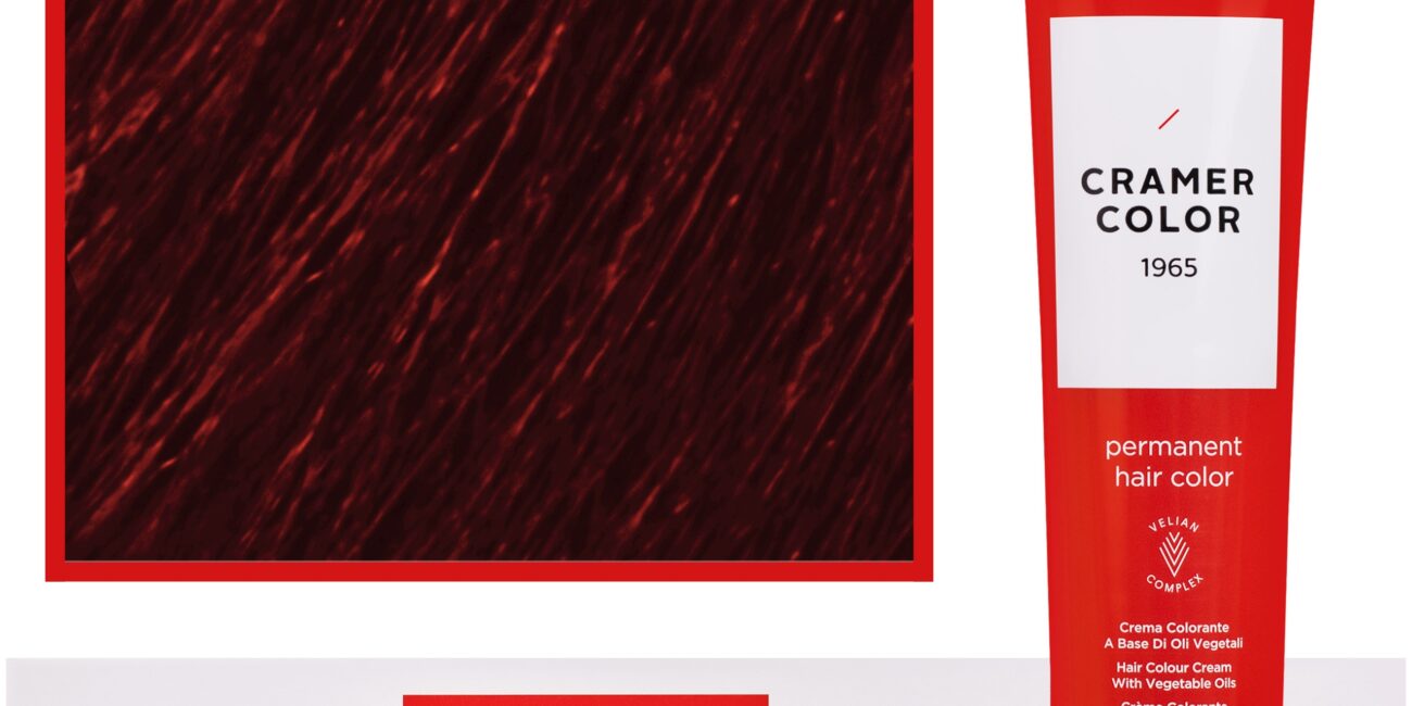 Kemon Cramer Color – kremowa farba do włosów z olejem kokosowym, 100ml 5,55 | Jasny Głęboki Czerwony Brąz