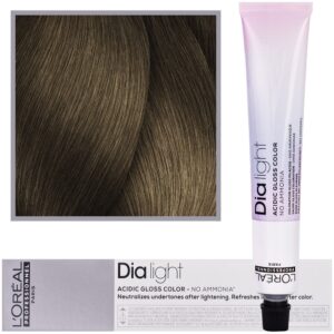 Loreal Dia Light - profesjonalna farba do włosów, 50ml 7 Blond