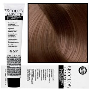 Be Hair Be Color 12 minute - farba do włosów bez amoniaku, 100ml 5,3 | Jasny Kasztanowy Złoty