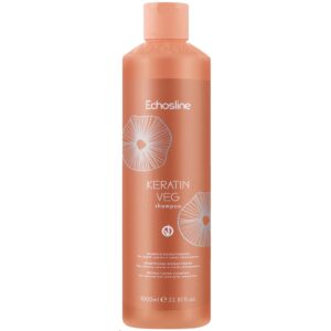 Echosline Keratin Veg Shampoo - wegański szampon do włosów z keratyną, 1000ml