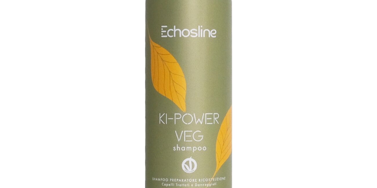 Echosline Ki Power VEG - szampon regenerujący do włosów, 300ml