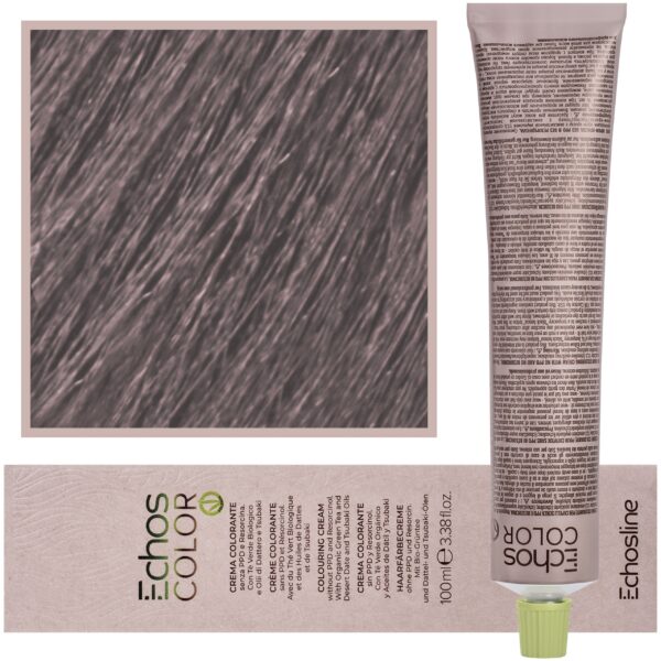 Echosline Echos Color Colouring Cream - wegańska farba do włosów, 100ml 12,22 | Ekstra Platynowy Fioletowy Blond