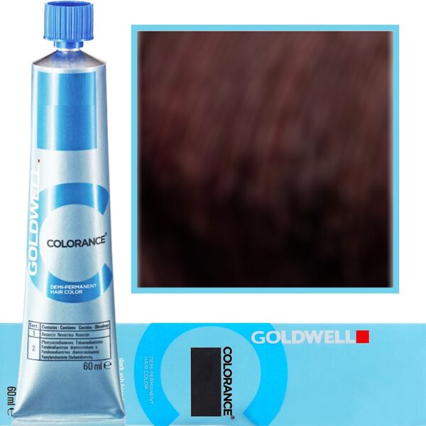 Goldwell Colorance - profesjonalna farba do półtrwałej koloryzacji, 60ml 5B@BK | Orzechowy Brąz Miedziany Brąz