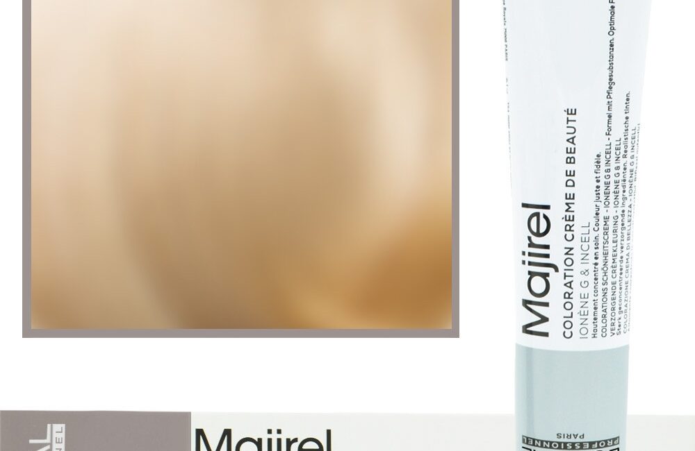 Loreal Majirel - profesjonalna farba do włosów, paleta kolorów, 50ml 9.13 Bardzo Jasny Blond Popielato-Złocisty